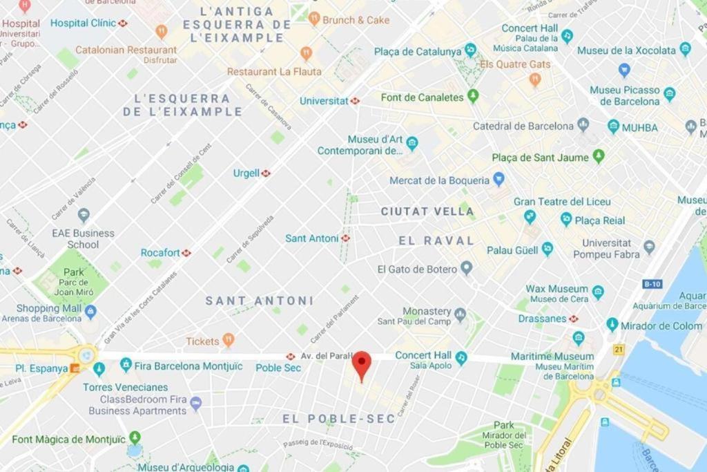 ברצלונה Apartament Modern Al Carrer Blai, Poble Sec מראה חיצוני תמונה